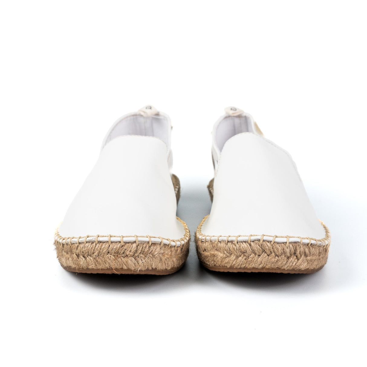 Espadrillas Lord Partenopei Pelle Bianca