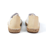 Espadrillas Lord Partenopei Pelle Bianca