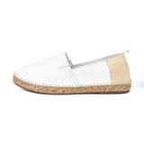 Espadrillas Lord Partenopei Pelle Bianca