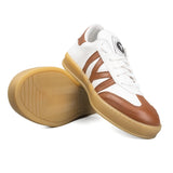 Yume Sport Sneakers Bianco / Cuoio