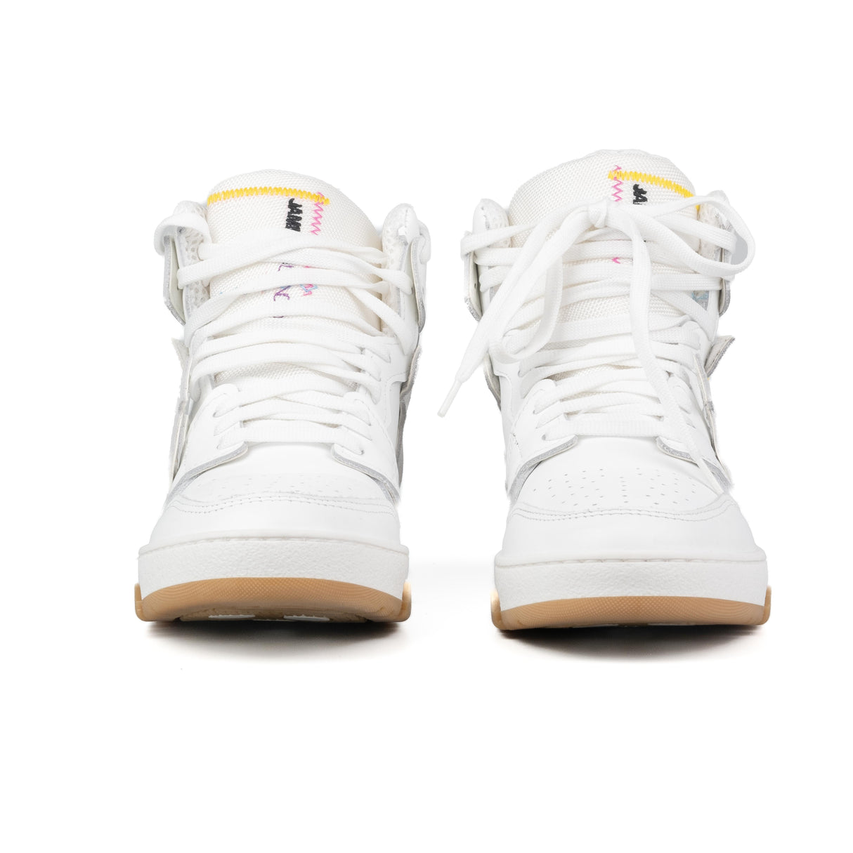 Jammers London Sneakers Mid Bianco