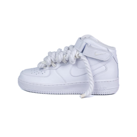 Nike Air Force 1'07 Mid Bianco Corda Bianca Cw2289 111