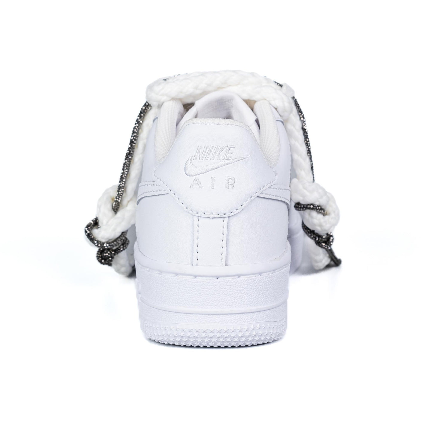 Nike Air Force 1 Bianco Corda /  Brillantini Canna di Fucile  Fv5951 111 - cw2288 111