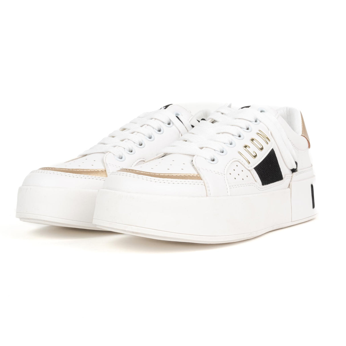 ICON Sneakers IC03731 Bianco/Oro