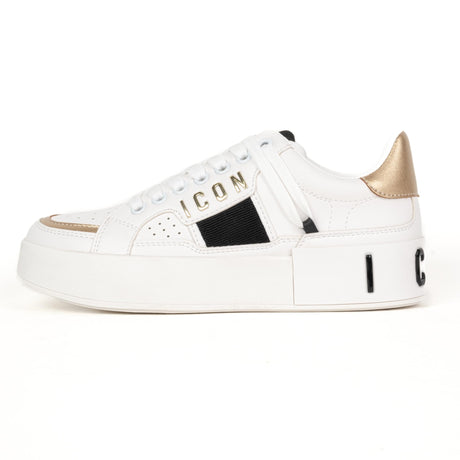 ICON Sneakers IC03731 Bianco/Oro