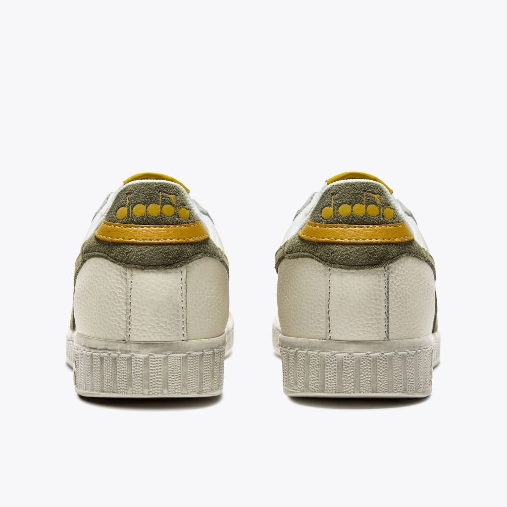 Diadora Game L Low Waxed Suede Pop Verde 501180188 01 D1316