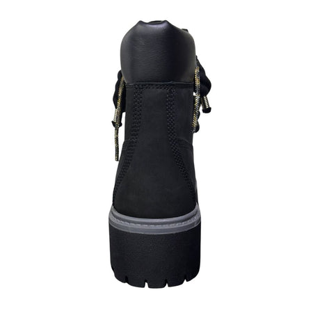 Timberland Stivaletto Platform Stone Street Nero Corda Brillantinio Leopardo TB1A5RHJ 015