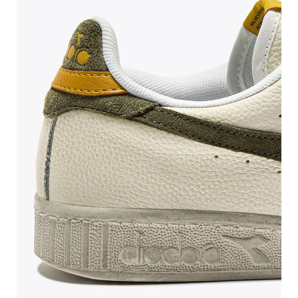 Diadora Game L Low Waxed Suede Pop Verde 501180188 01 D1316