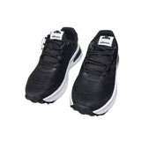 Sneakers da donna Ellesse Kelsie in mesh tecnico nero con suola chunky strutturata e lacci coordinati.