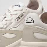 Sneakers unisex Ellesse LS914 in pelle e suede color beige con lacci coordinati e logo Ellesse sulla linguetta