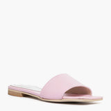 Ciabatta da donna Gagliotta in pelle liscia rosa