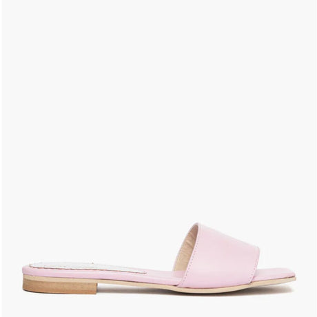 Ciabatta da donna Gagliotta in pelle liscia rosa
