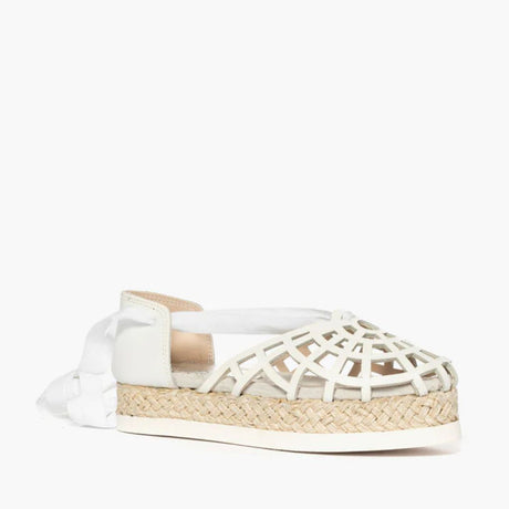 Espadrillas Gagliotta in pelle bianco