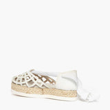 Espadrillas Gagliotta in pelle bianco