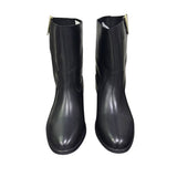 Stivaletto nero Gagliotta Roma V80 con rialzo interno