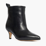 Tronchetto nero in pelle Gagliotta 2501 senza zip