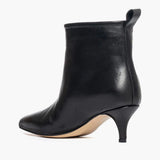 Tronchetto nero in pelle Gagliotta 2501 senza zip