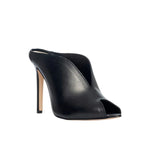 Gagliotta Sabot Pelle Nero Kiwi16 (Tacco 10cm)