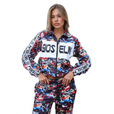 Tuta completa da donna Gioselin Rebel in tessuto acetato