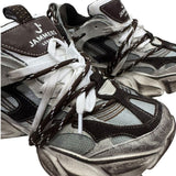 Sneaker Jammers London brown vintage con doppia lacca