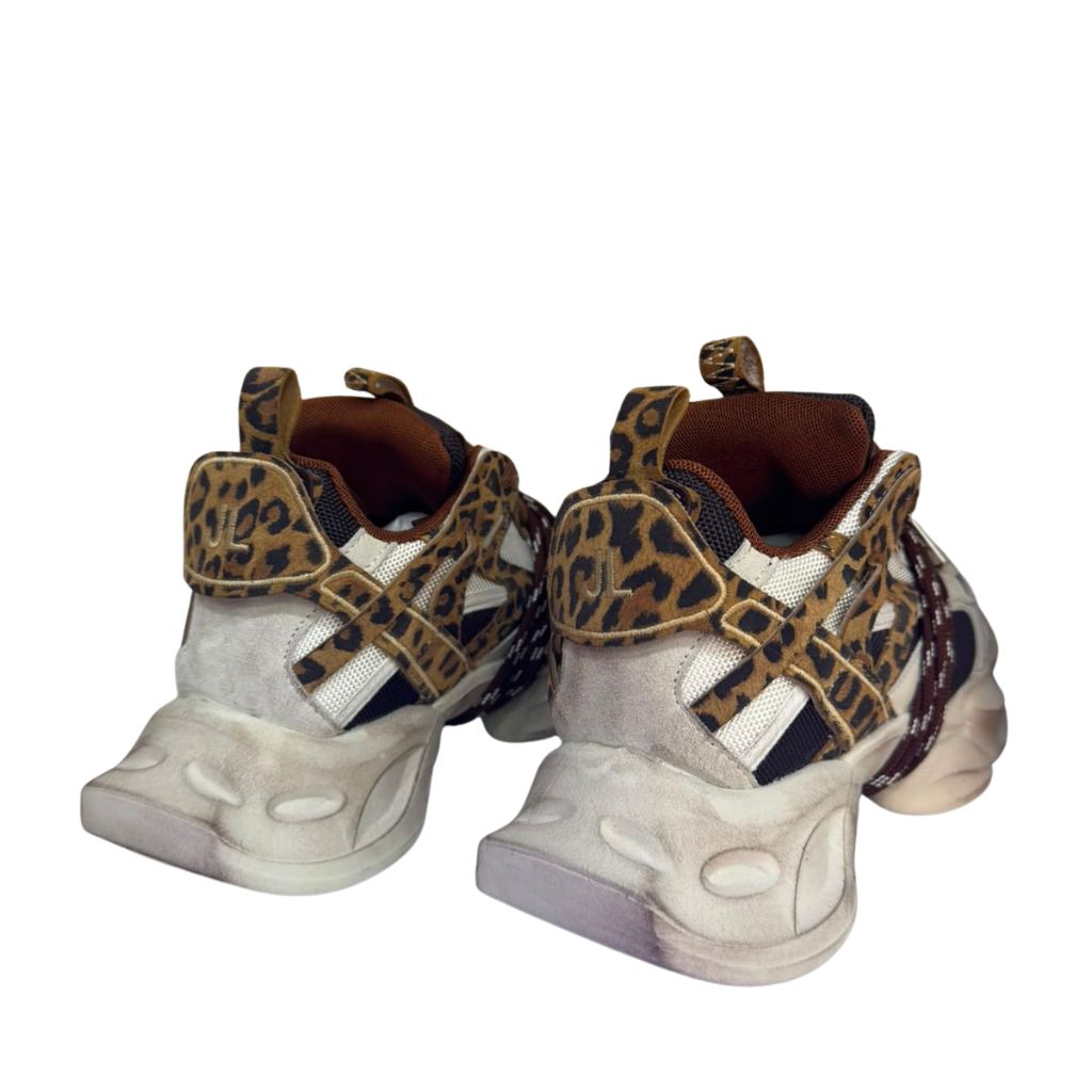 Sneaker Jammers London chunky leopardata