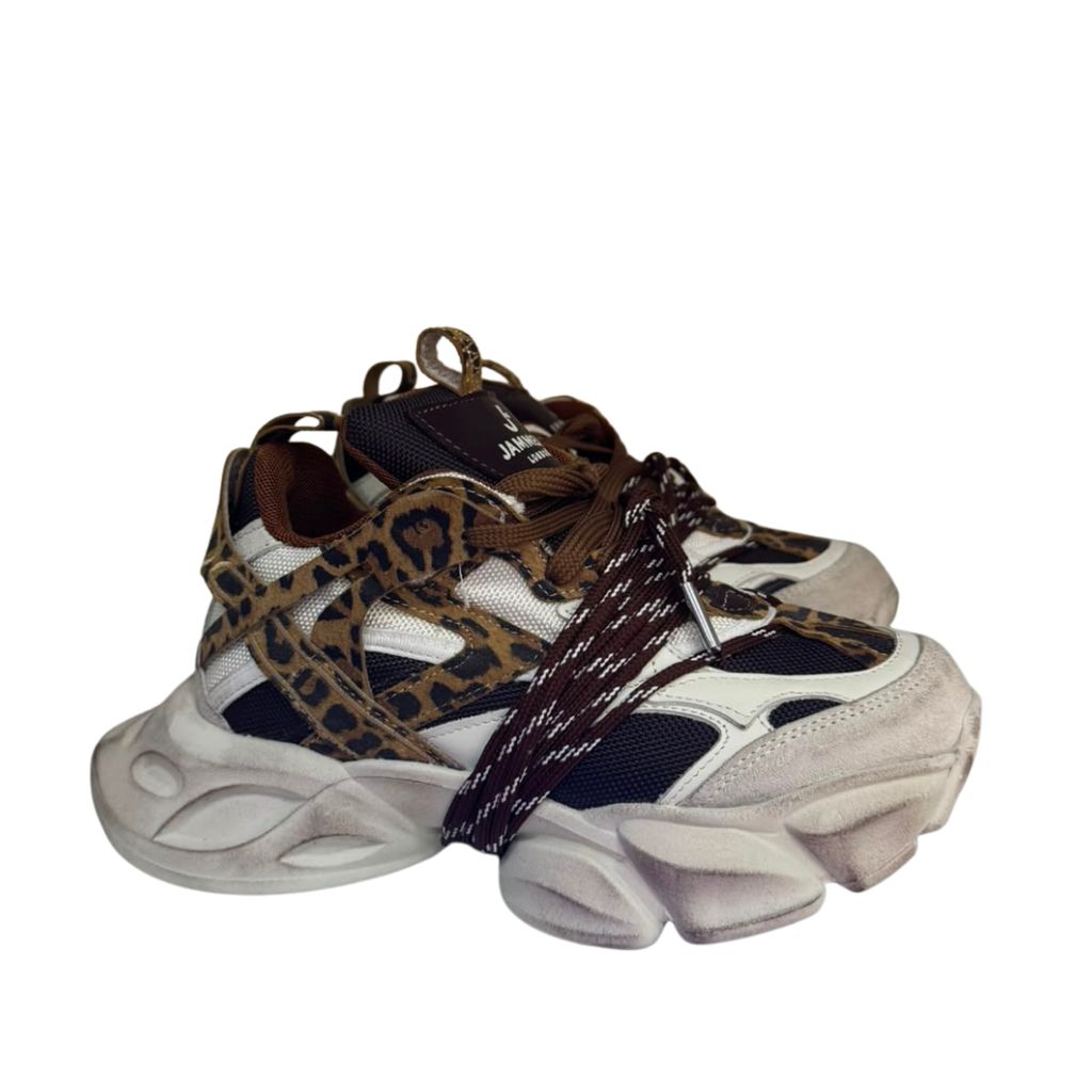 Sneaker Jammers London chunky leopardata