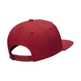 Cappello snapback Jordan rosso con visiera piatta