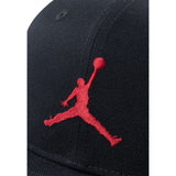 Cappello snapback Jordan nero con visiera piatta