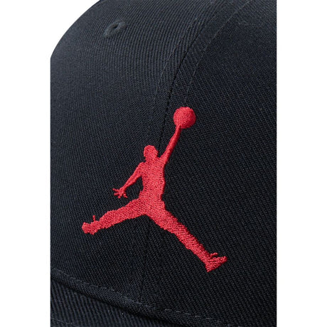Cappello snapback Jordan nero con visiera piatta