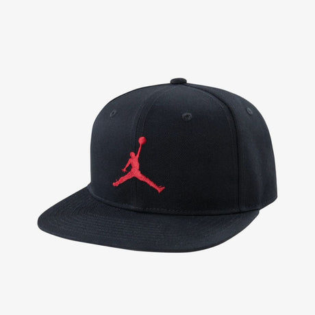 Cappello snapback Jordan nero con visiera piatta