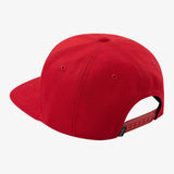Cappello snapback Jordan rosso con visiera piatta