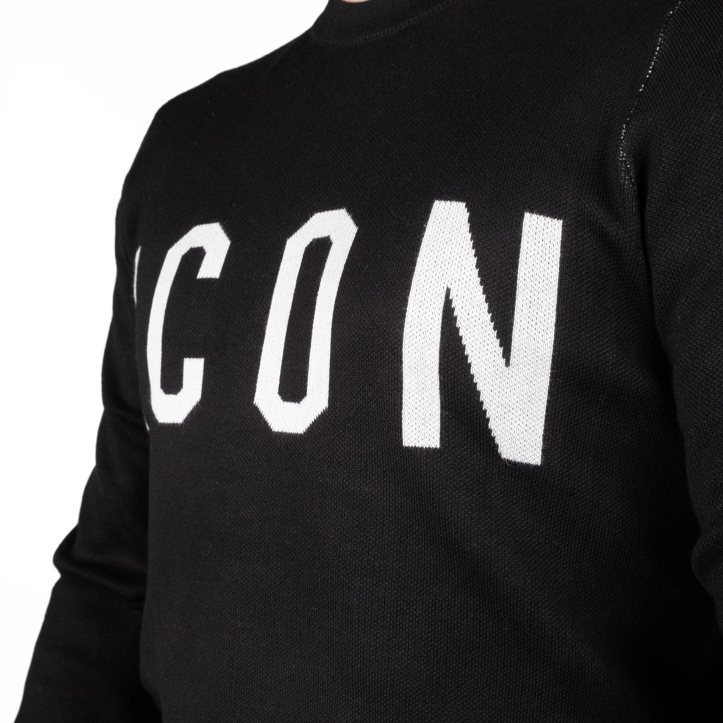 ICON Maglioncino Girocollo Logo Classico ICUF2W6M001