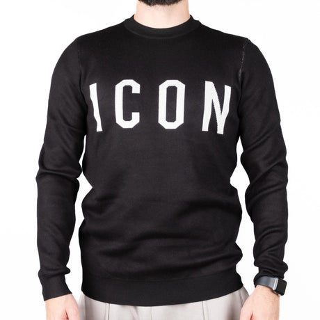 ICON Maglioncino Girocollo Logo Classico ICUF2W6M001