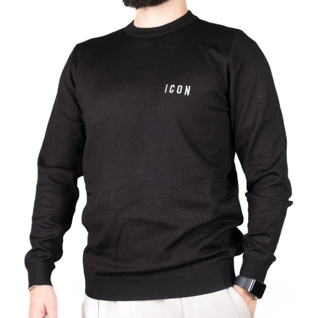 ICON Maglioncino Girocollo Logo Piccolo ICUF2W6M003