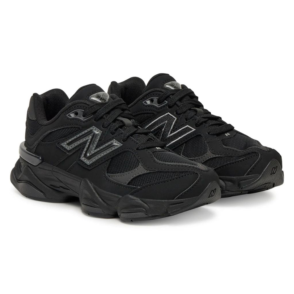 New Balance 9060 Triple Black (GS) GC9060BB