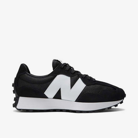 Sneaker New Balance 327 nera bianca vintage