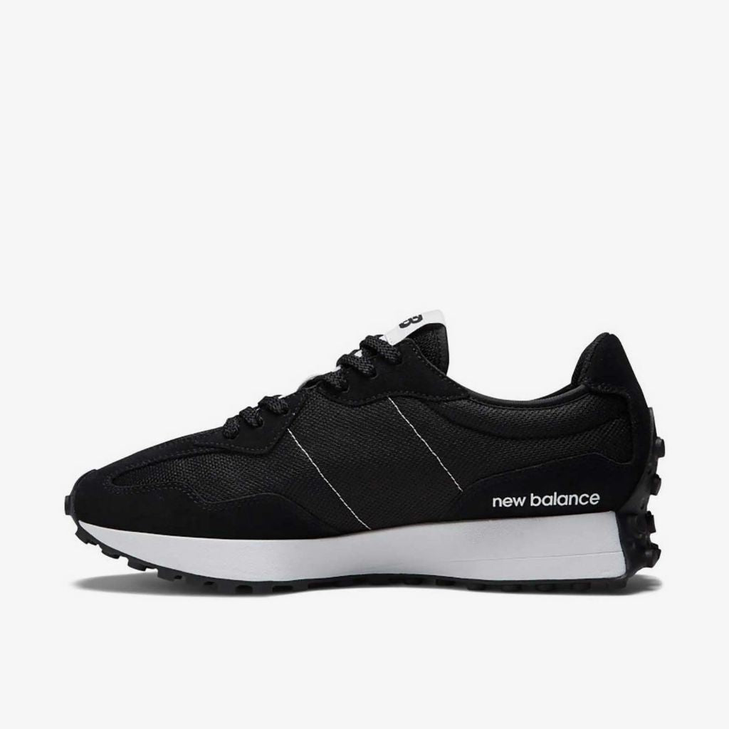 Sneaker New Balance 327 nera bianca vintage