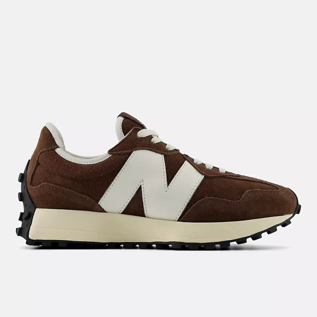 Sneaker New Balance 327 marrone panna vintage