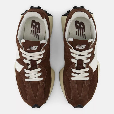 Sneaker New Balance 327 marrone panna vintage