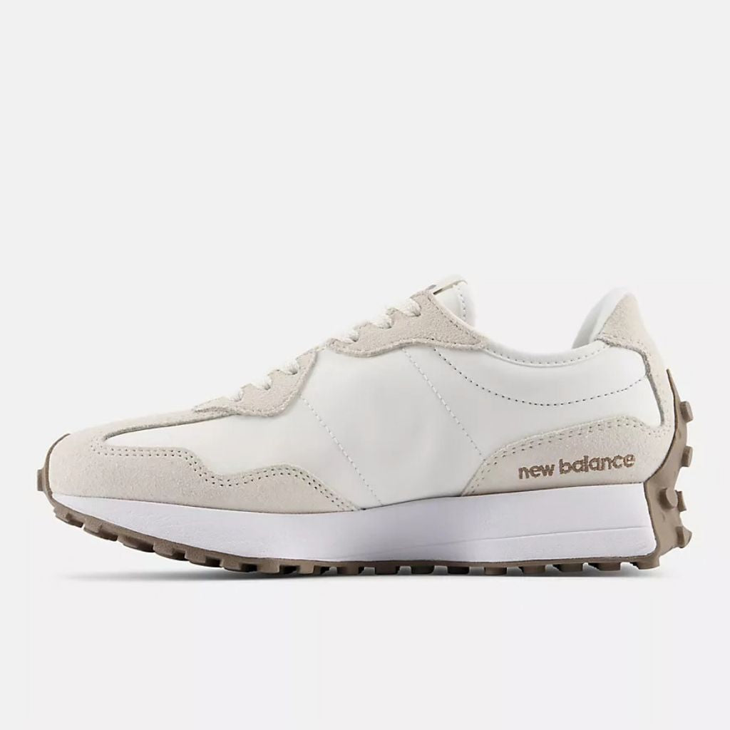 Sneaker New Balance 327 bianca tortora vintage