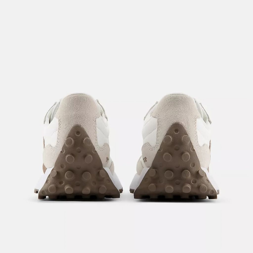 Sneaker New Balance 327 bianca tortora vintage