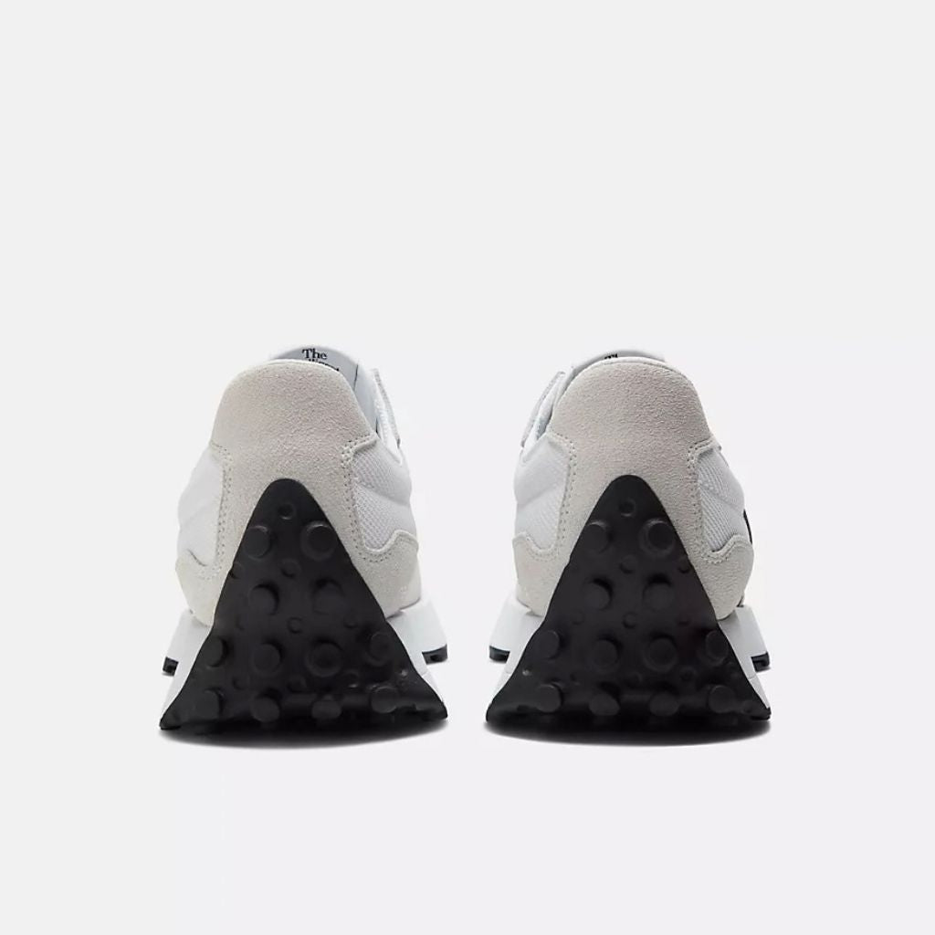 Sneaker New Balance 327 bianca nera vintage