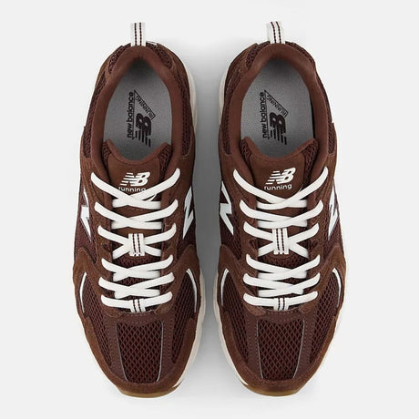 Sneaker New Balance 530 marrone camoscio