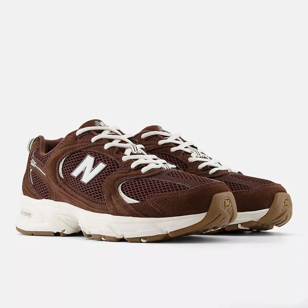 Sneaker New Balance 530 marrone camoscio