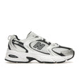 Sneaker New Balance 530 bianca nera argento