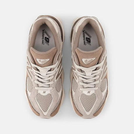 Sneaker New Balance 9060 tortora beige chunky