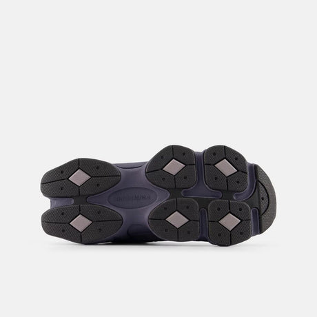 New Balance 9060 Neptune Grey da bambino in scamosciato grigio con suola chunky