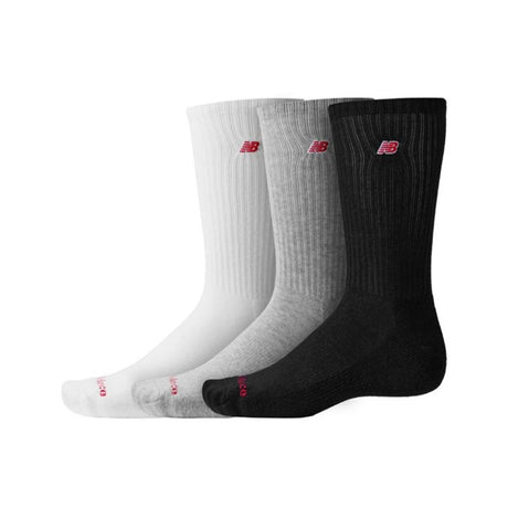 Set tre paia calzini New Balance bianco grigio nero