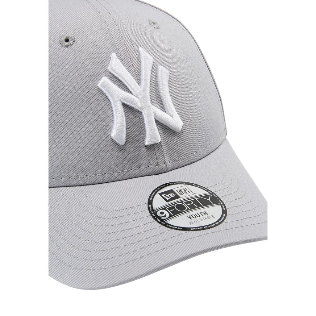 Cappello New Era 9FORTY New York Yankees grigio chiaro