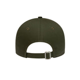 Cappellino New Era 9FORTY New York Yankees Essential verde militare con logo ricamato